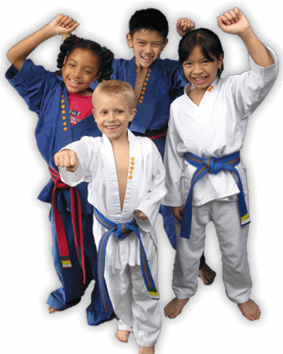 Martial Arts Summer Camp for Kids in hohokus NJ - Happy Group of Kids Banner Summer Camp Page